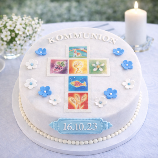 Kreuz Set Esspapier Tortendeko Komplettset