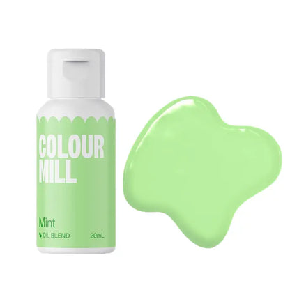 Oel / Schokoladen Farbe mint grün 20 ml -Colour Mill - Funny Bake