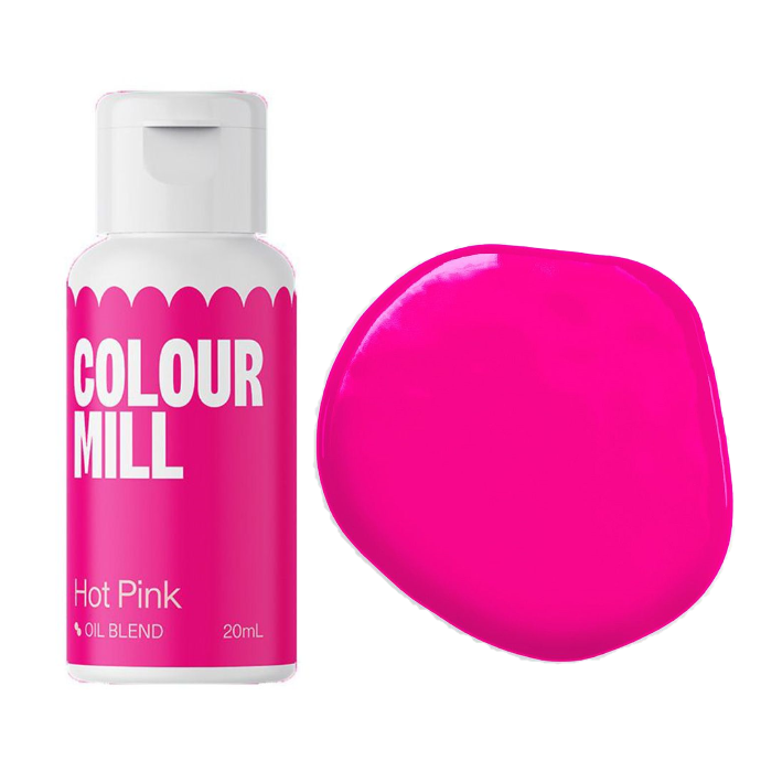 Oel / Schokoladen Farbe Hot Pink 20 ml -Colour Mill