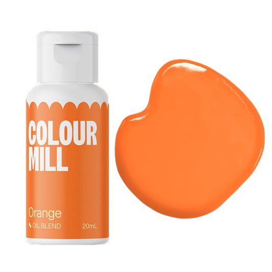 Oel / Schokoladen Farbe Orange 20 ml -Colour Mill