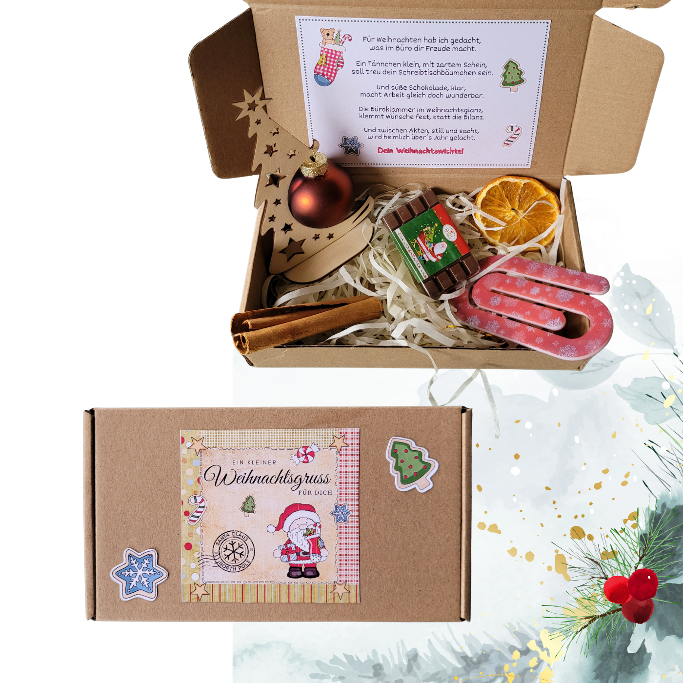 Wichtelbox für Arbeitskollegen – Geschenkbox mit Überraschungseffekt