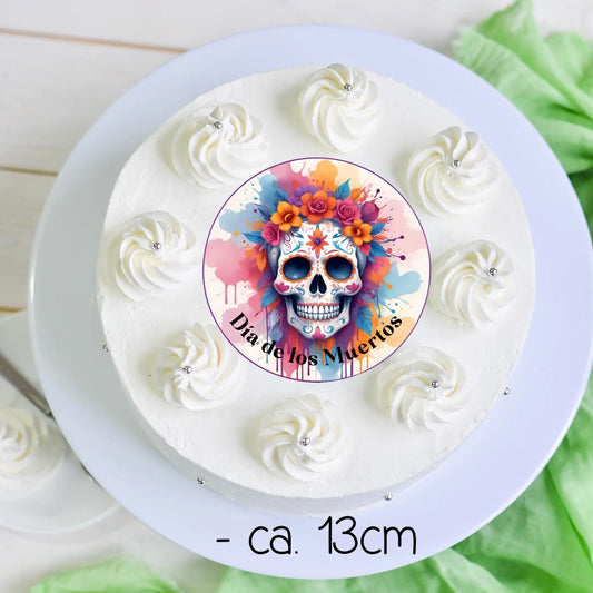 Tortenaufleger Dia de los Muertos - Funny Bake