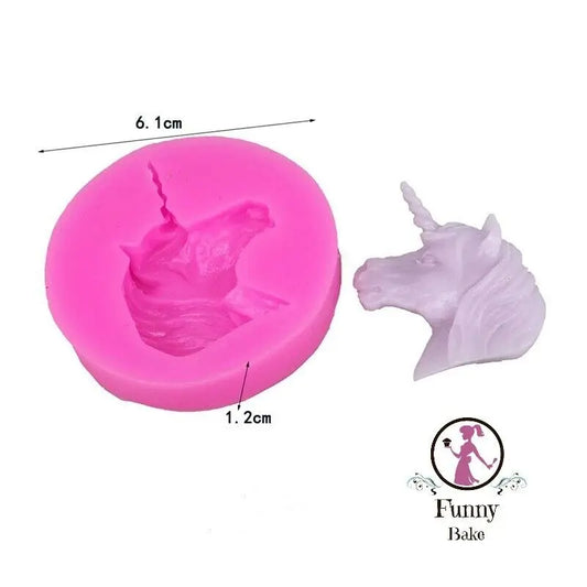 Silikonform Einhorn - Funny Bake
