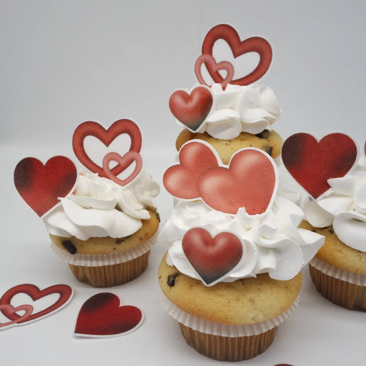 Esspapier Herzen - besonderes Design - Funny Bake