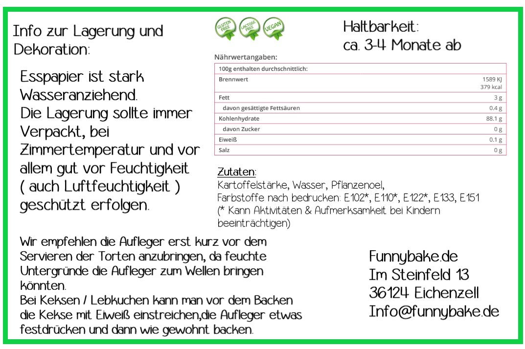 Tortenaufleger Hochzeit Boho Orange