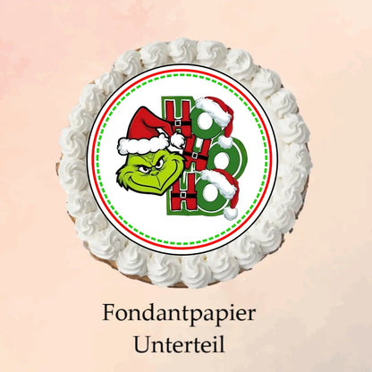 Burn Away Tortenaufleger Grinch - Funny Bake
