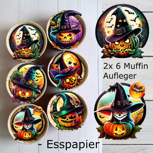 Muffinaufleger Halloween Version 3