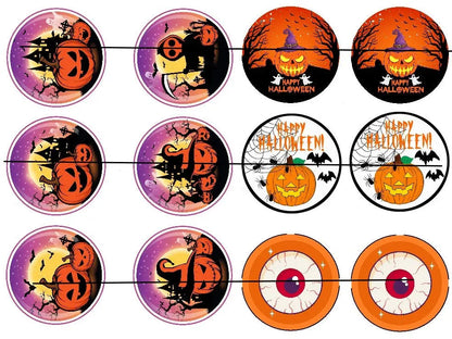 Muffinaufleger Halloween - gemischt - Funny Bake