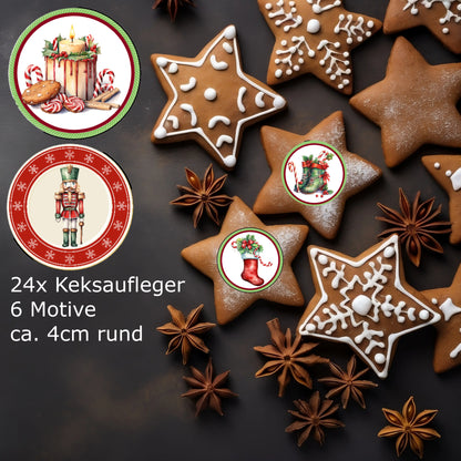 Keks Plätzchen Aufleger Esspapier Motive -2- - Funny Bake