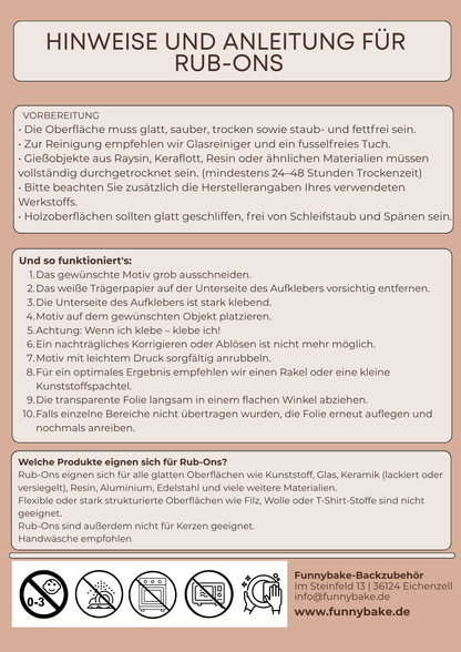 Rub Ons Einschulung Mädchen – Abreibebilder Schulanfang A4