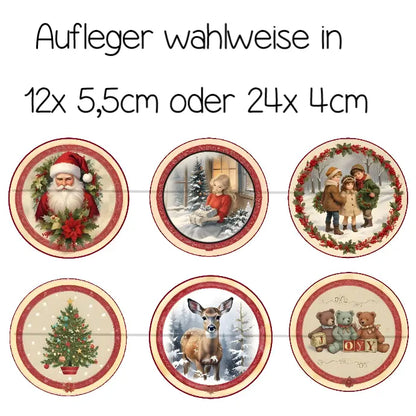 Lebkuchenaufleger romantische Weihnachten - Funny Bake