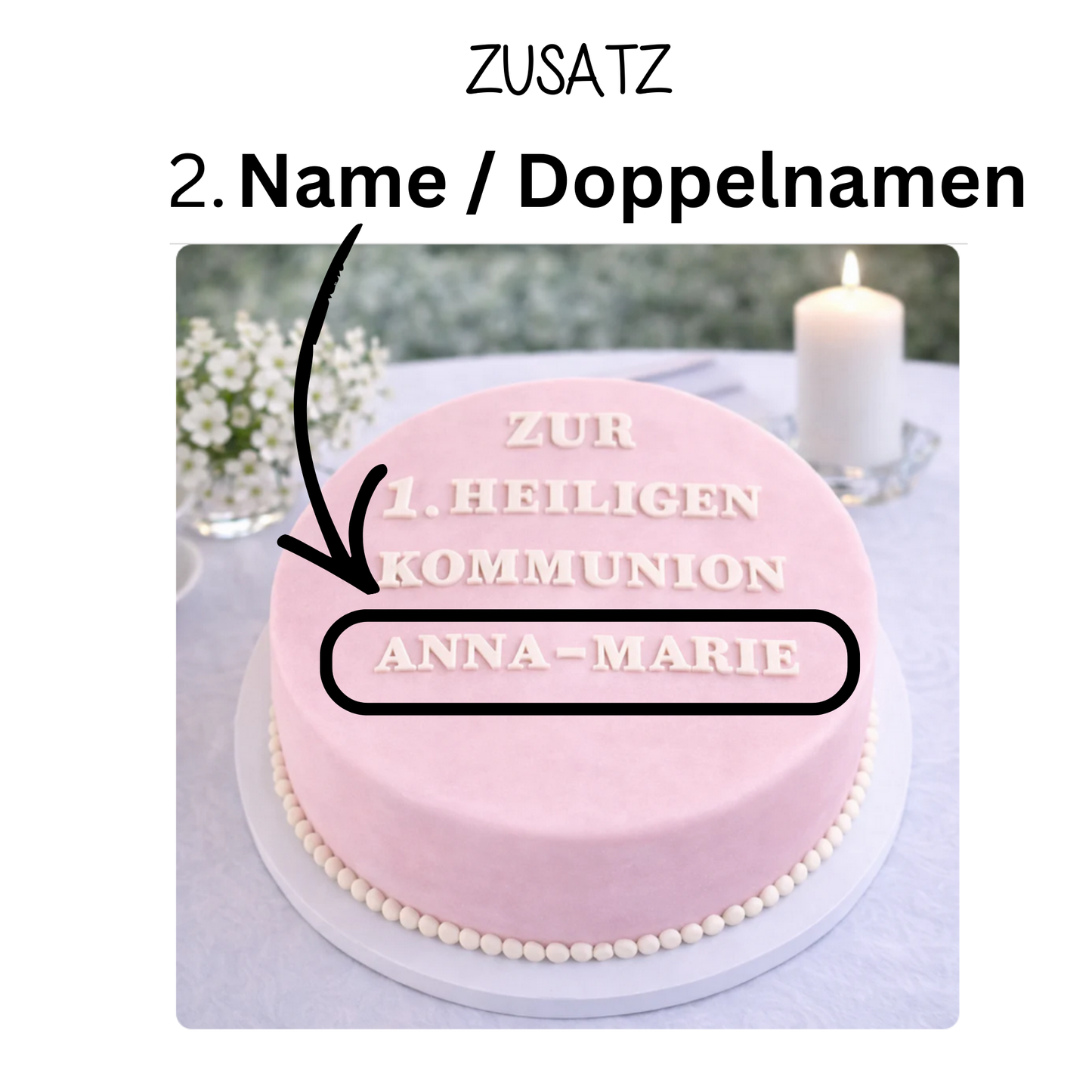 Zusatz NAMEN  / Doppelnamen