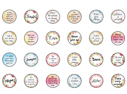 Essbare Aufleger Motivationssprüche 1 - Funny Bake