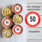 Muffin-Aufleger-50-Herzlichen-Glueckwunsch-Verkehrsschild-rot-rund