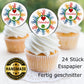 Muffinaufleger - Danke - Kindergartenabschied