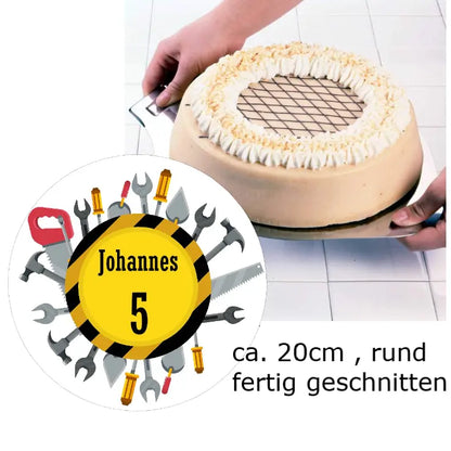 Tortenaufleger Werkzeug - Funny Bake