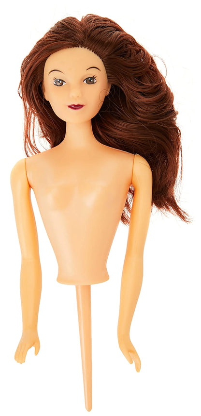 Barbie Topper PME Figur  Barbie Kuchen braune Haare - Funny Bake