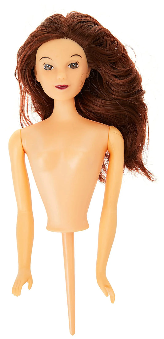 Barbie Topper PME Figur  Barbie Kuchen braune Haare - Funny Bake