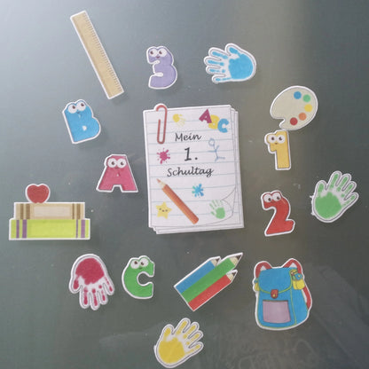 Einschulung Mix  "Mein1. Schultag Druck auf Esspapier - Funny Bake