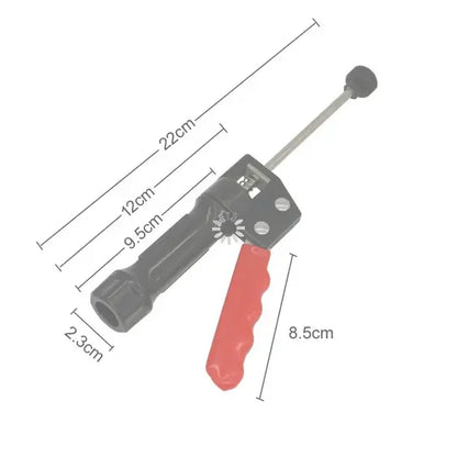 Fondant Presse - Extruder mit 20 Schablonen - Funny Bake
