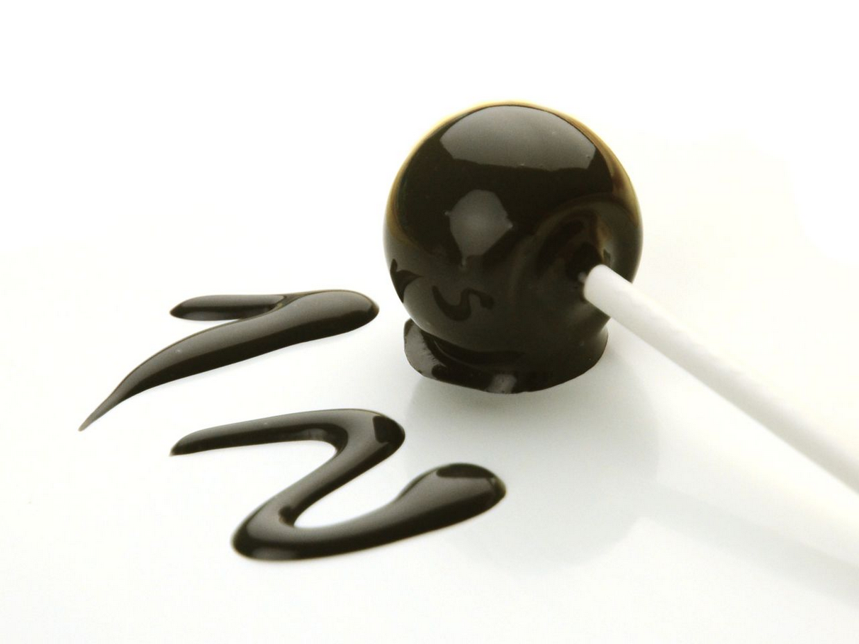 Cake-Pop Drip Glasur - graphitschwarz 260g