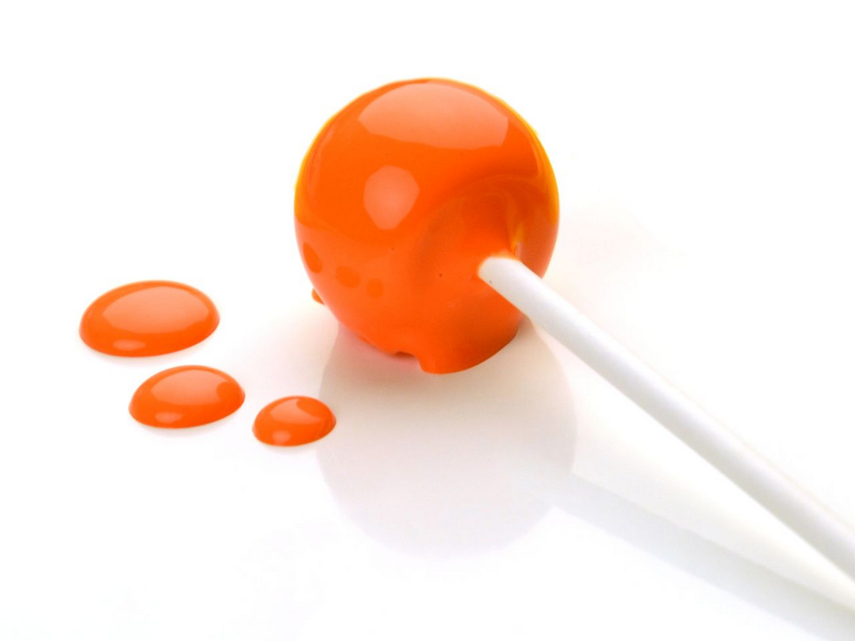 Cake-Pop Drip Glasur - sunsetorange 260g