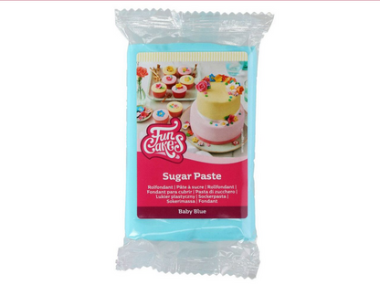 Fondant Baby Blau 250 g – FunCakes Rollfondant