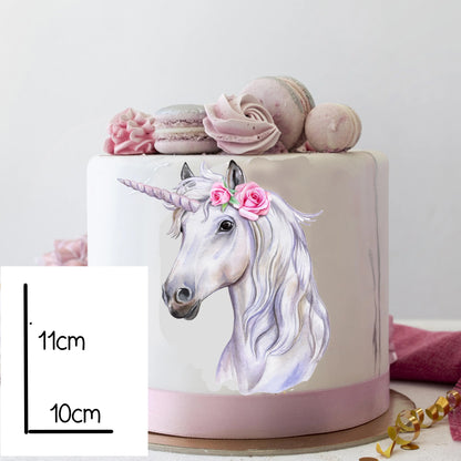 Tortenaufleger  Einhorn Kopf - Funny Bake