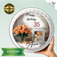 Tortenaufleger Blumenstrauss mit Foto