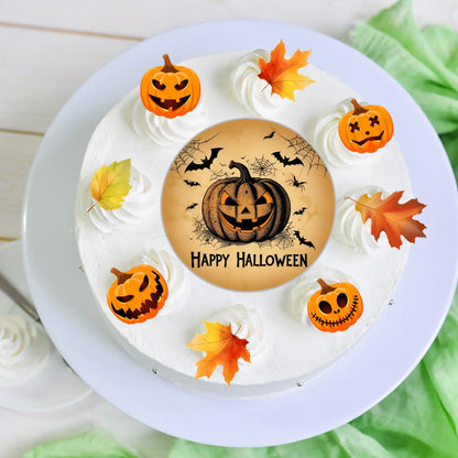 Halloween Tortendeko-Set Kürbis - Funny Bake