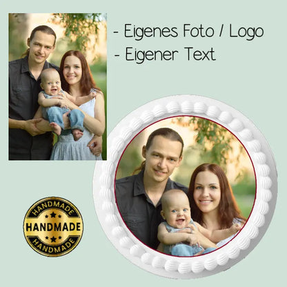 Tortenaufleger - eigenes Motiv - Funny Bake