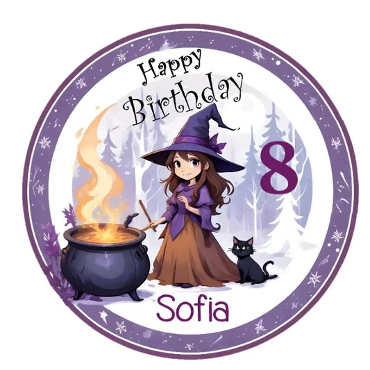 Tortenaufleger Kleine Hexe - Funny Bake