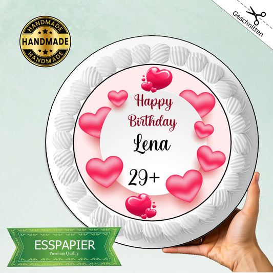 Tortenaufleger Herz - Funny Bake