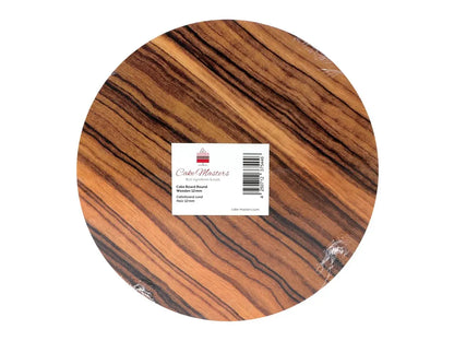 Cakeboard rund 25cm Holzoptik - Funny Bake