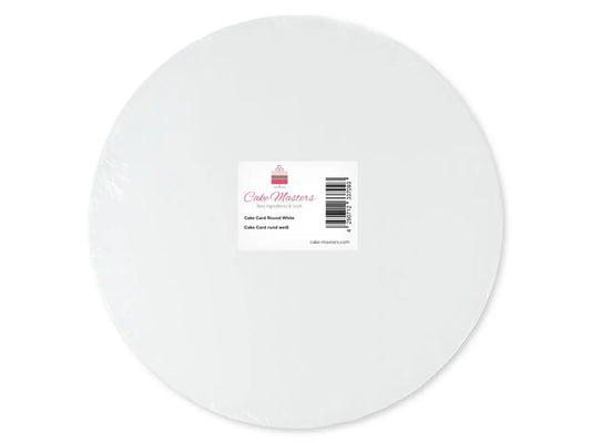 Tortenunterlage (Plate) 3St. weiß 25cm Durchmesser - Funny Bake