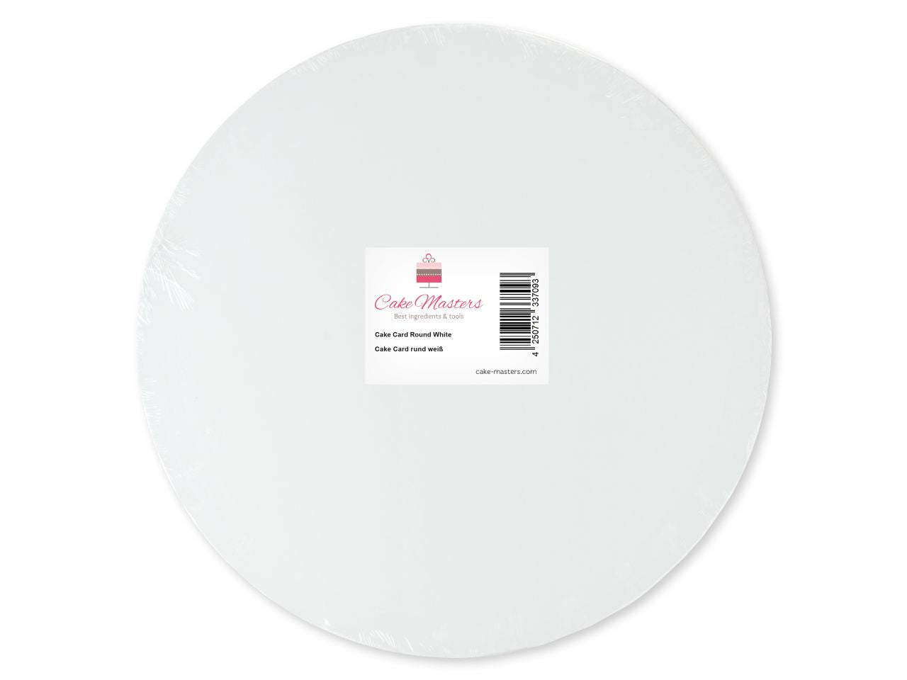 Tortenunterlage (Plate) 3St. weiß 28cm Durchmesser