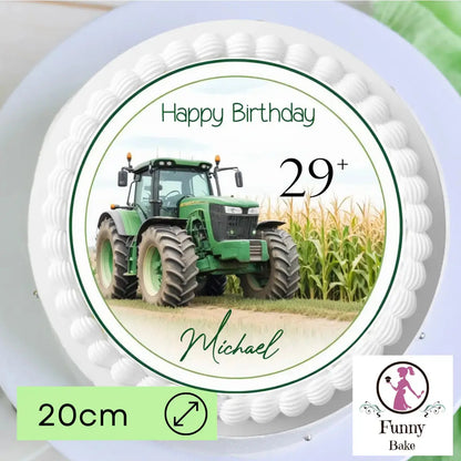 Tortenaufleger Traktor Funny Bake