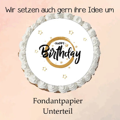 Tortenaufleger Kalenderblatt Burn-away-cake - Funny Bake