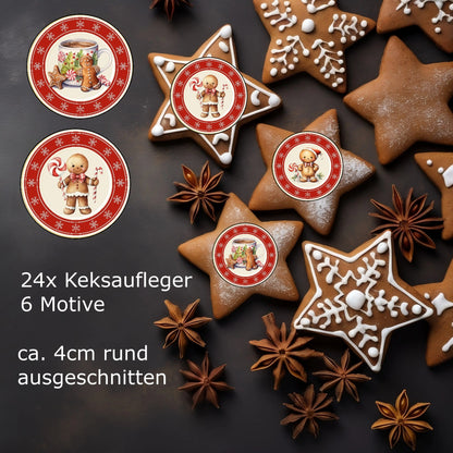 Keksaufleger Lebkuchenmänchen - Funny Bake