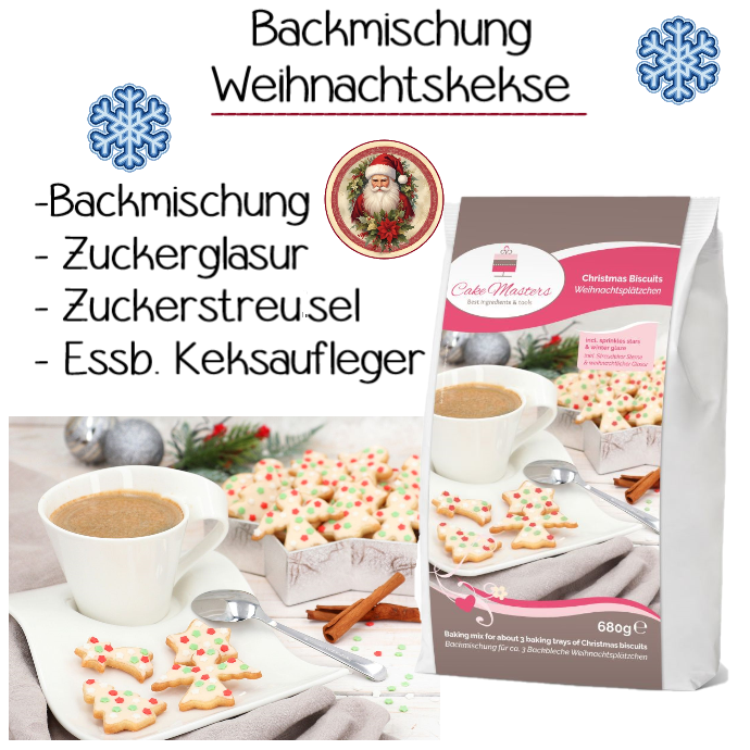 Backmischung für Weihnachtskekse