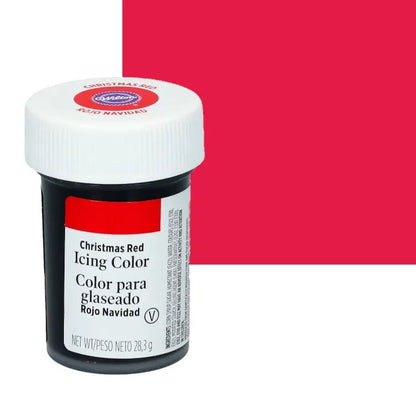 Wilton Gelfarbe weihnachtliches Rot Tiefrot 28g - Funny Bake