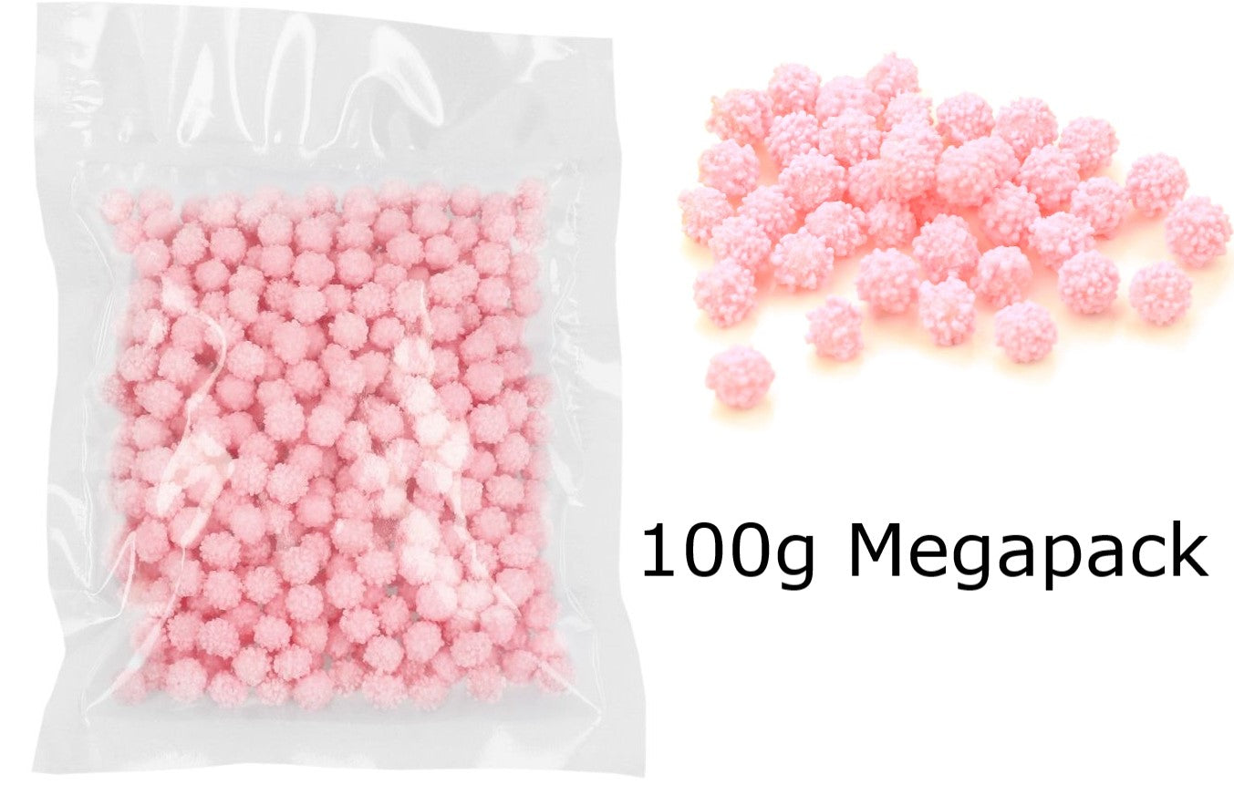 Zuckerstreusel "Mimose" rosa 100g