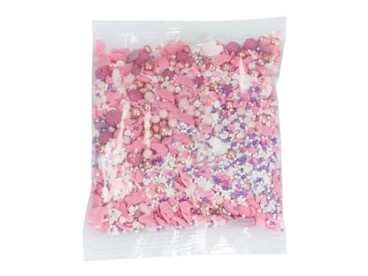 Streuselmix Sprinkles Baby Love pink 80g - Funny Bake