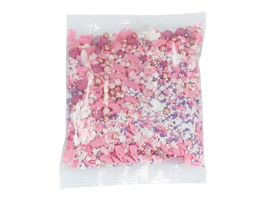 Streuselmix Sprinkles Baby Love pink 80g - Funny Bake