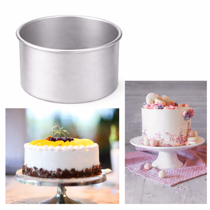 Hohe runde Torten gebacken mit extra hoher Backform 15 cm von Cake-Masters