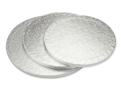 Cakeboard rund 33cm silber - Funny Bake