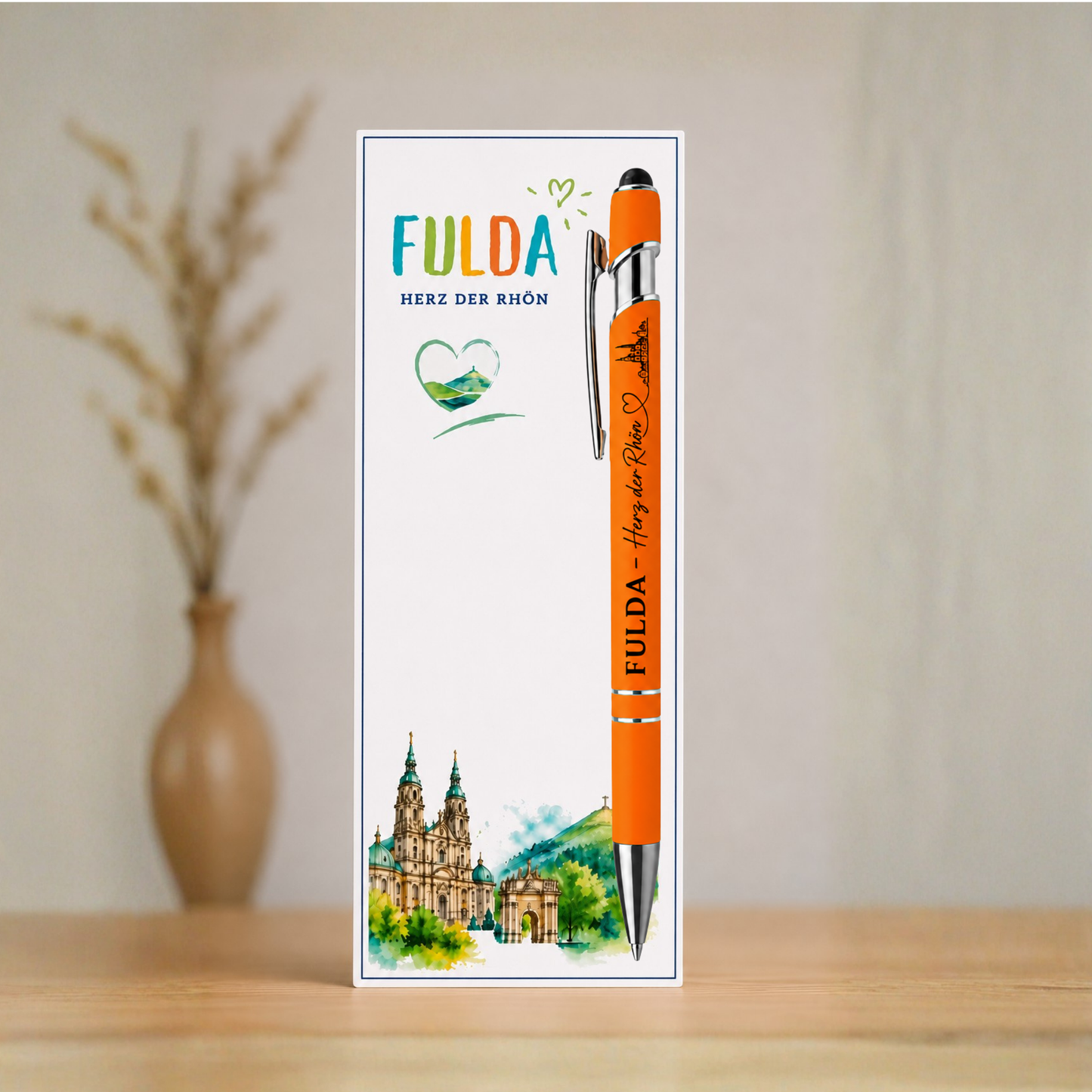 Kugelschreiber  Fulda - Herz der Rhön