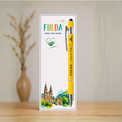Kugelschreiber  Fulda - Herz der Rhön