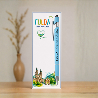 Kugelschreiber  Fulda - Herz der Rhön
