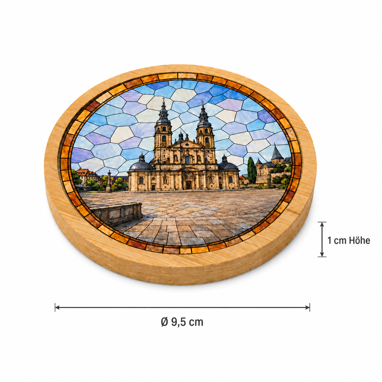 Untersetzer Fulda Dom – Herbst